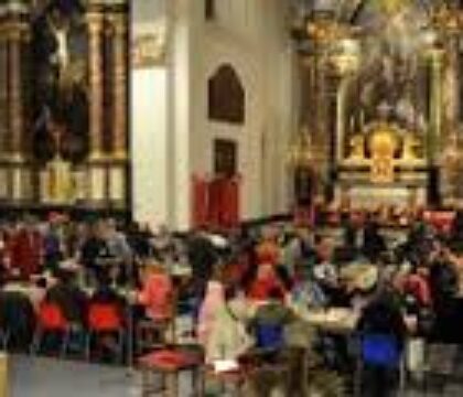 Liège : réveillon de Noël solidaire en l’église Saint-Barthélemy