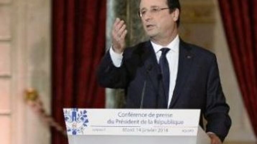 Pour François Hollande, le pape peut être « utile »