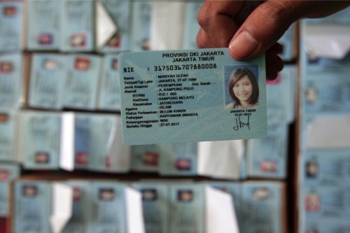 Indonesie - carte identite