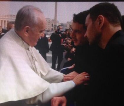 Jérôme Kerviel rencontre le pape François