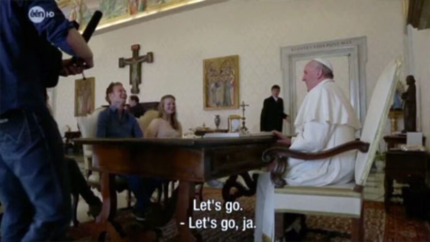 5 jeunes Belges en face-à-face avec le pape