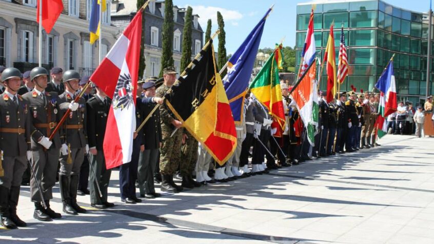 Des militaires belges en pèlerinage à Lourdes