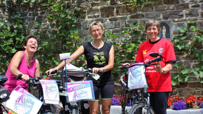 En selle pour le Foyer Saint-François