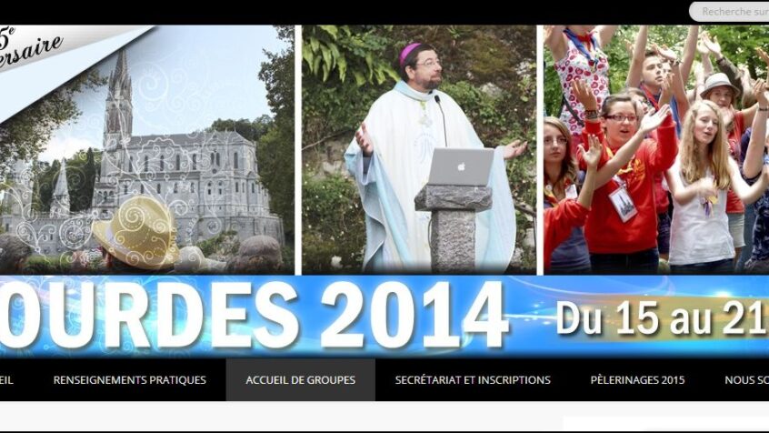 Un site pour le 125e pèlerinage liégeois à Lourdes