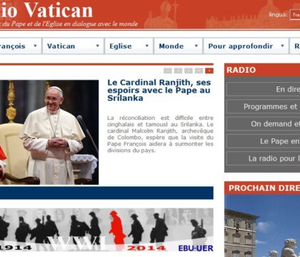 Nouveau look pour le site de Radio Vatican