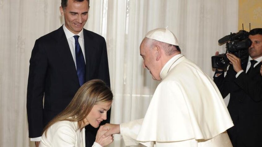 Les rois d’Espagne au Vatican