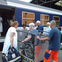 SNCF train Lourdes