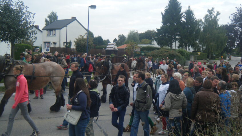 Les pèlerins de Nivelles sur les pas de Sainte Gertrude