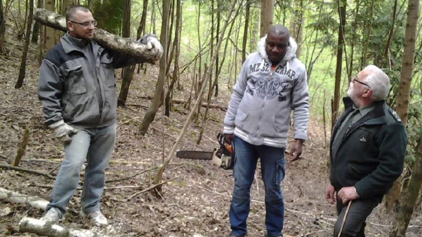 Jean-Marie Leurquin, brigadier forestier, futur diacre