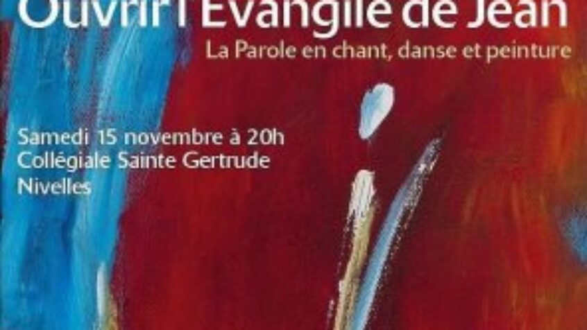 Brabant wallon : « Ouvrir l’Evangile de Jean », une soirée-événement le 15 novembre