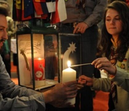 La Lumière de la Paix arrive en Belgique