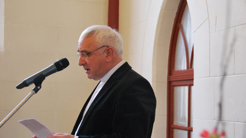Voeux de Mgr Hudsyn : « je nous souhaite d&rsquo;ouvrir des chemins de paix »