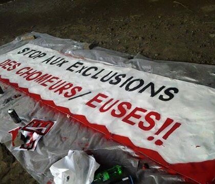 Manifestations coordonnées contre l&rsquo;exclusion des allocations chômage