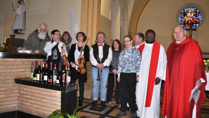 Messe des vignerons à Torgny