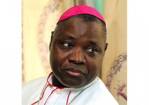Le président de la conférence épiscopale nigériane, Mgr Kaigama