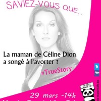 Marche_pour_la Vie _Céline_Dion