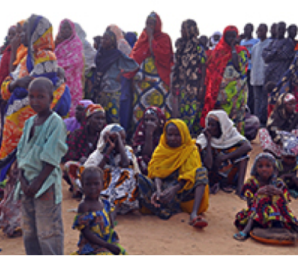 François manifeste sa proximité aux populations du Nigeria