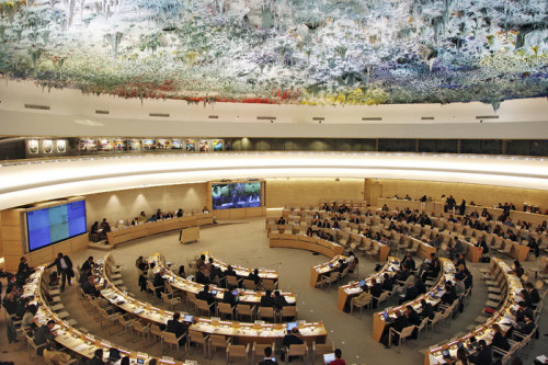 ONU - Conseil des Droits de l'Homme Genève