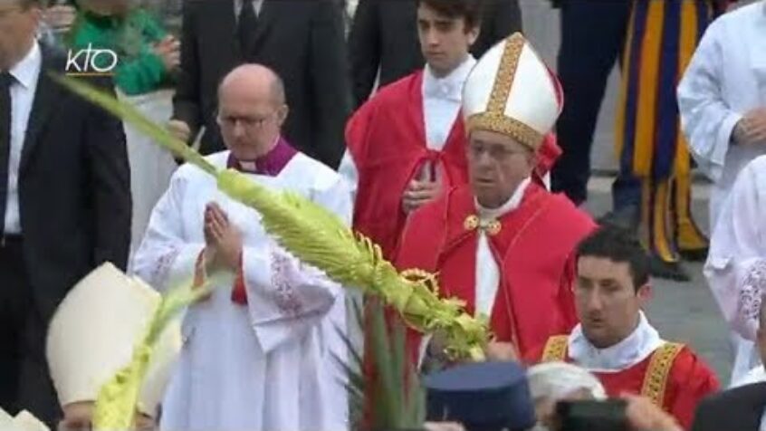Messe des Rameaux : « l&rsquo;humilité, le chemin de Jésus »