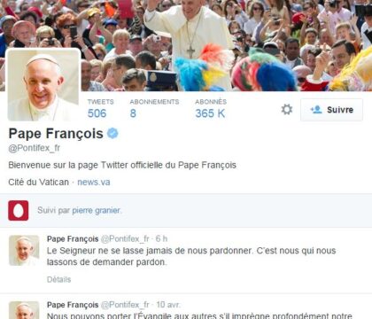 @Pontifex – 20 millions de followers !
