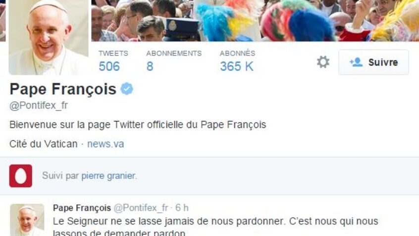 @Pontifex – 20 millions de followers !