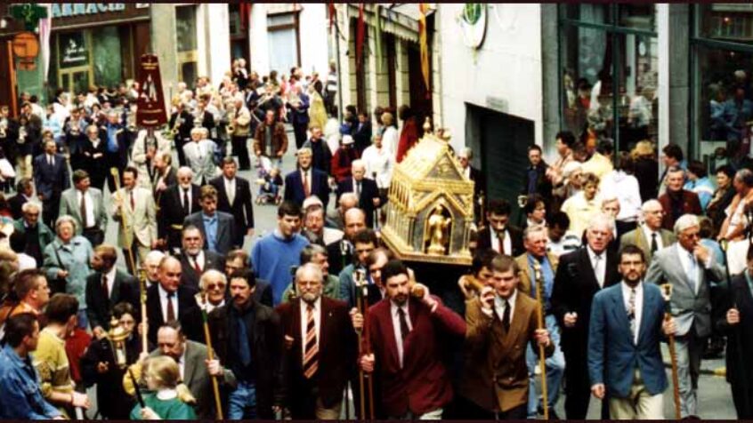 Tour St Vincent: Soignies fête le patron de la cité