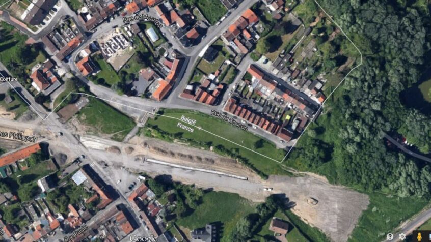 Mouscron: un projet de mur fait polémique