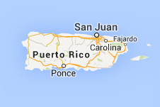 Map of Porto Rico