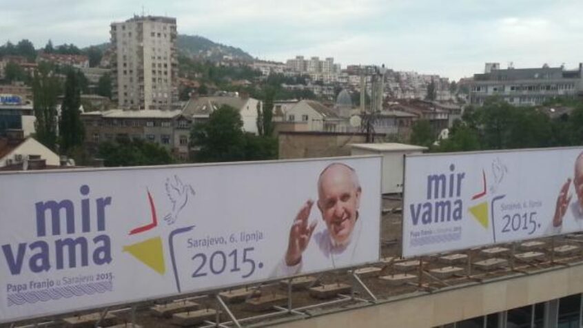 A Sarajevo, le pape François va inviter à la paix