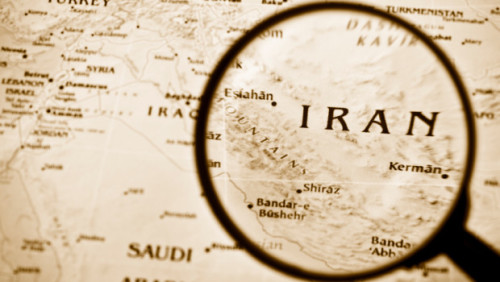 Iran carte zoom