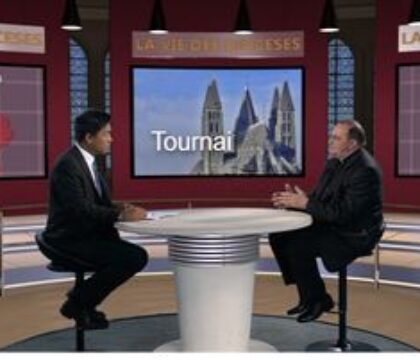 Mgr Harpigny et le diocèse de Tournai sur KTO