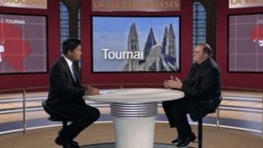 Mgr Harpigny et le diocèse de Tournai sur KTO