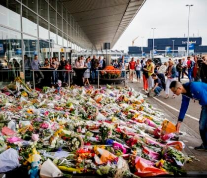 L&#8217;hommage aux victimes du vol MH17