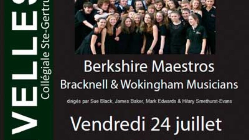Un concert symphonique en la collégiale de Nivelles