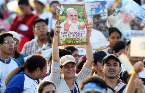 pape françois Quayaquil