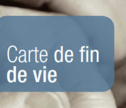 La carte de fin de vie