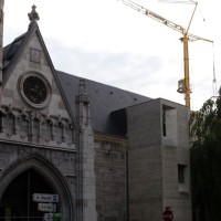 cathedrale St-Paul en travaux (c) Trésor de Liège
