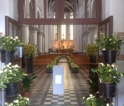 Floralies de Jette à l&rsquo;Eglise Saint-Pierre