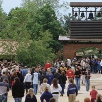 les jeunes à Taizé