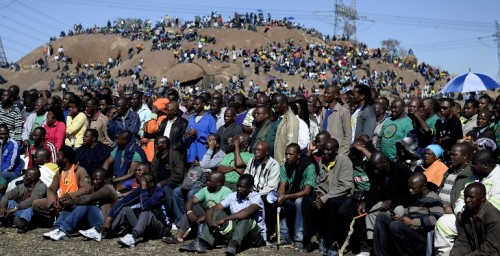 mineurs africains du sud