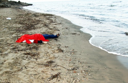 Le corps du petit Aylan, 3 ans, retrouvé sur une plage de Bodrum, en Turquie