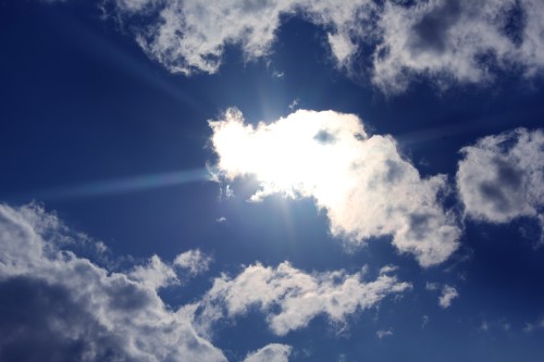 Ciel avec nuage