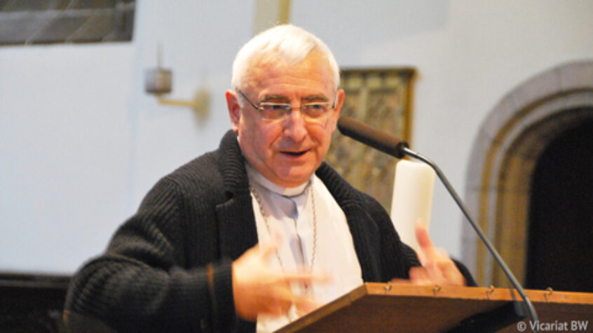 « Le Verbe s&rsquo;est fait frère » : Mgr Hudsyn aux visiteurs et aumôniers