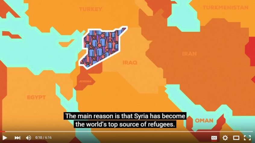 La crise syrienne et la crise des réfugiés expliquées en 6 minutes