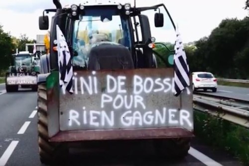tracteur manifestation