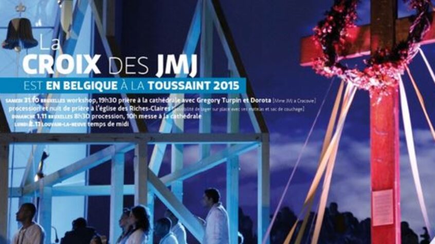 La Croix des JMJ en Belgique