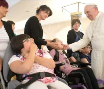 La lettre du Pape a un enfant malade