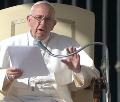 Audience du pape : l&rsquo;éloge du pardon en famille