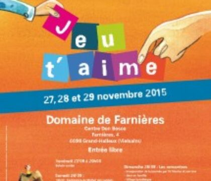 Rencontre à Farnières : « Jeu t&rsquo;Aime »