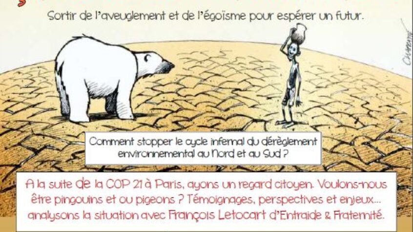 Conférence-débat : L&rsquo;environnement, ça commence à bien faire !